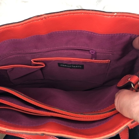 Franco Sarto Salmon Crocodile Shoulderbag O/S - Picture 5 of 7